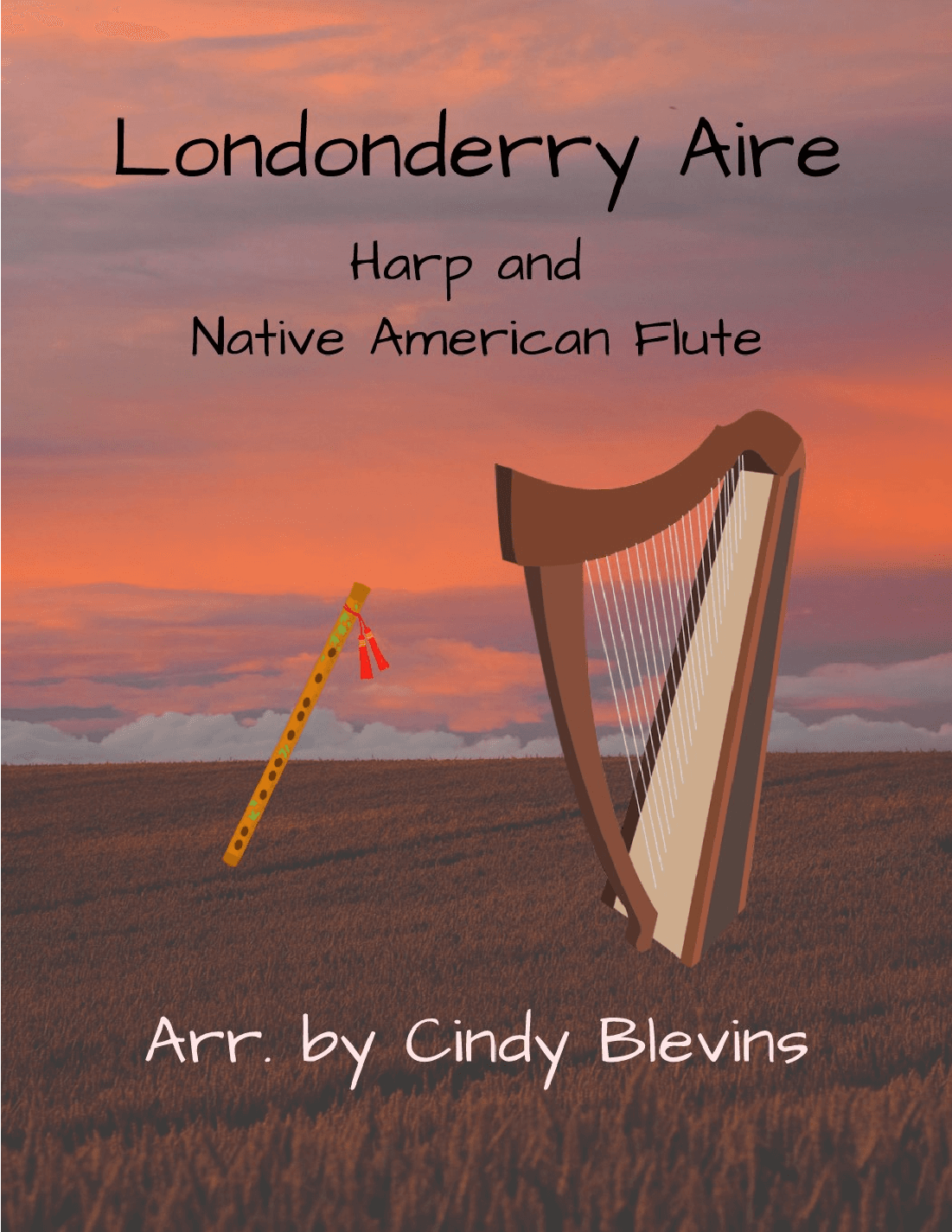 Londonderry Aire, for Harp and Native American Flute (arr. Cindy Blevins)