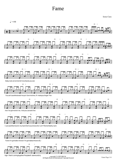 Fame (arr. COPYDRUM)