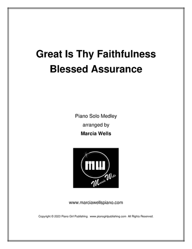 Great Is Thy Faithfulness, Blessed Assurance (arr. Marcia Wells)