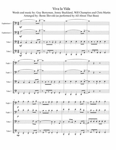 Viva La Vida (arr. Bente Illevold)