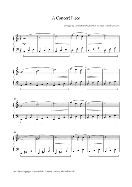 A Concert Piece (arr. Tabitha Kierszka)