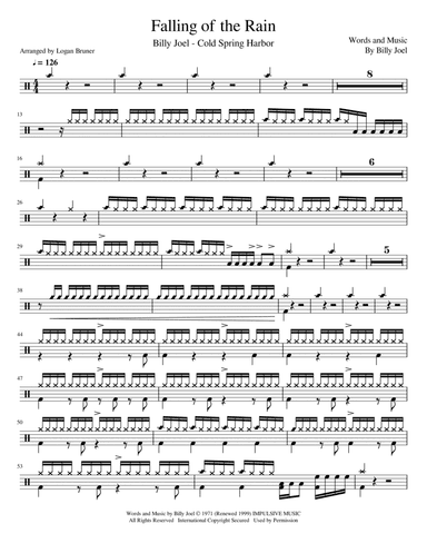 Falling Of The Rain (arr. Logan Bruner)