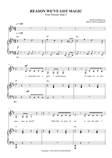 Reason We've Got Magic (arr. SCMusic)