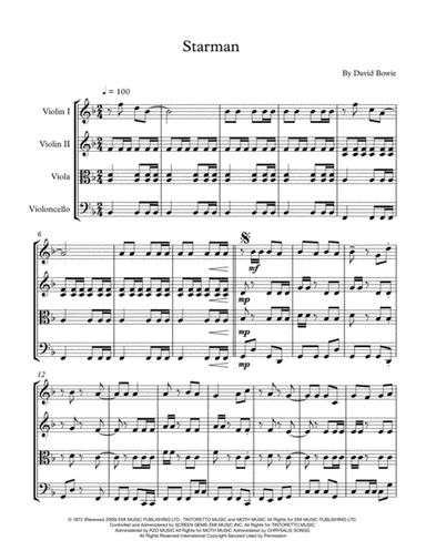 Starman (arr. Thomas Winter)