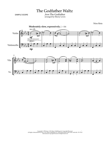 The Godfather Waltz (arr. Sherry Lewis)