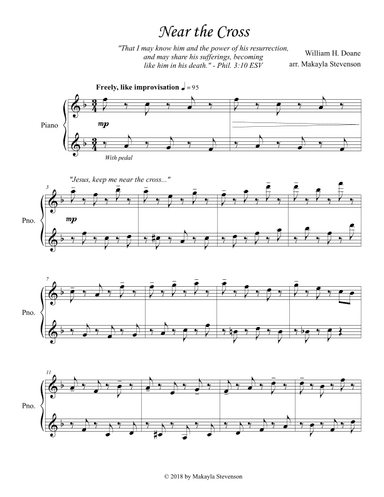 Near the Cross (arr. Makayla Stevenson)
