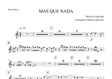Mas Que Nada (arr. Anderson Quevedo)