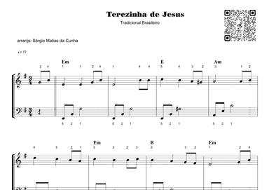 Terezinha de Jesus (arr. Sérgio Matias da Cunha)