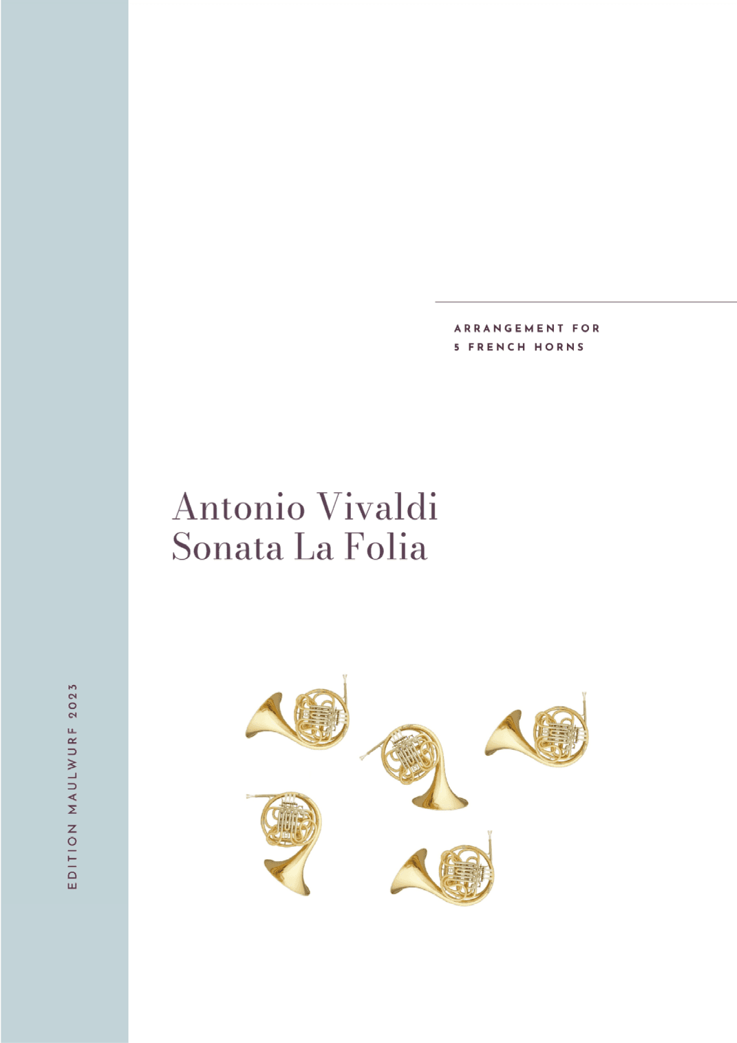 Sonata La Folia (arr. Edition Maulwurf)