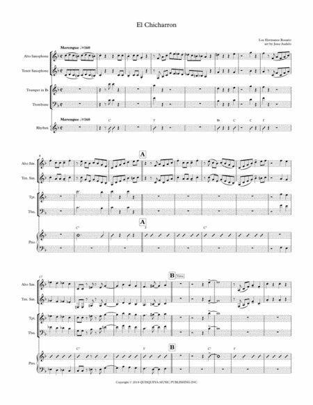 El Chicharron (arr. Jesse Audelo)