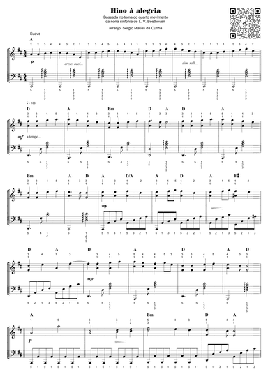 ode to joy - fase2 (arr. Sérgio Matias da Cunha)