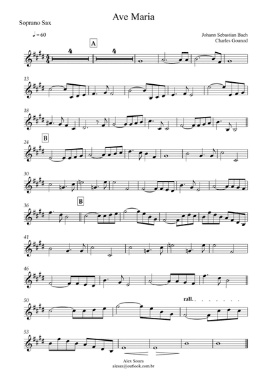 Ave Maria (arr. Alex Souza)
