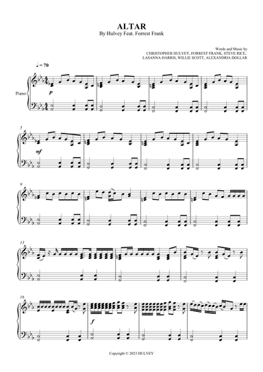 Altar (arr. SCMusic)