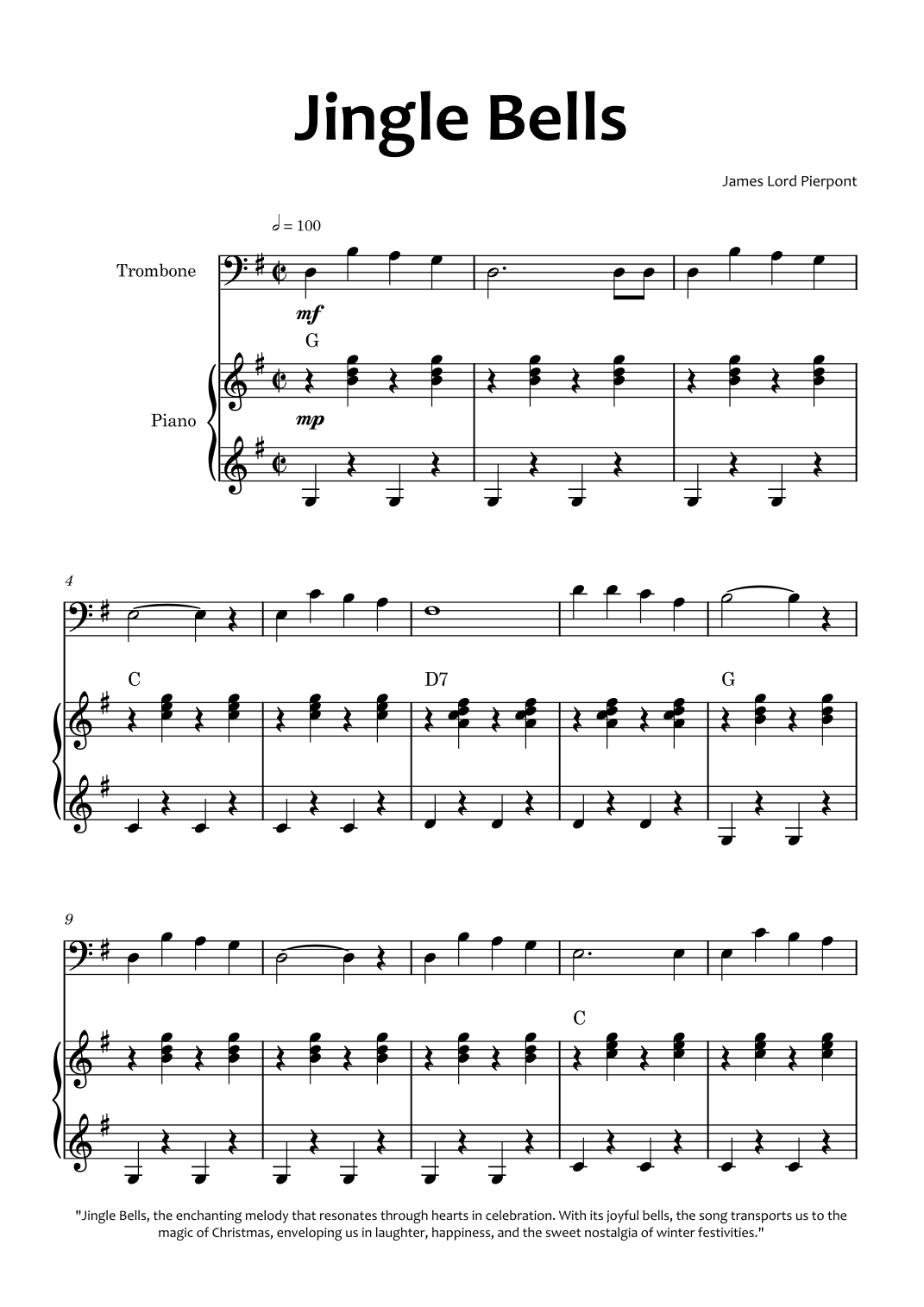 Jingle Bells (arr. Glauco Fernandes)