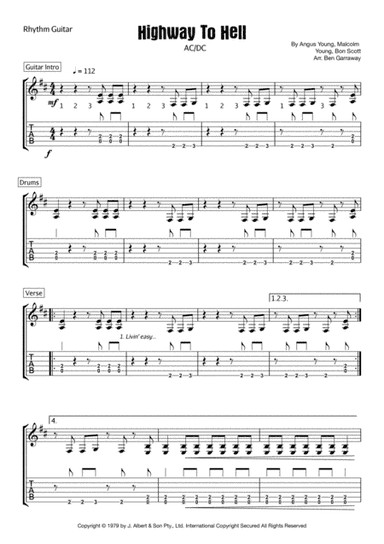 Highway To Hell (arr. Ben Garraway)