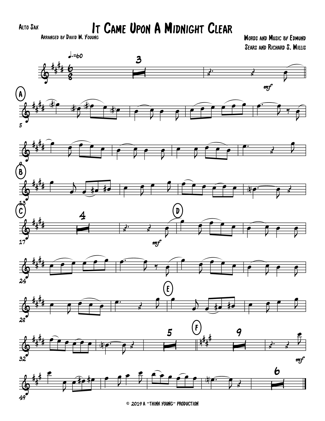 It Came Upon A Midnight Clear (arr. David W. Young)