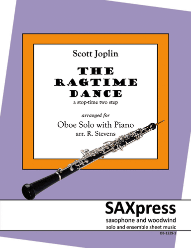 The Ragtime Dance - Scott Joplin - OBOE SOLO with piano (arr. Robert Stevens)