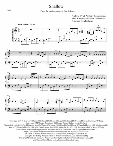 Shallow (arr. Kim Kirkman)