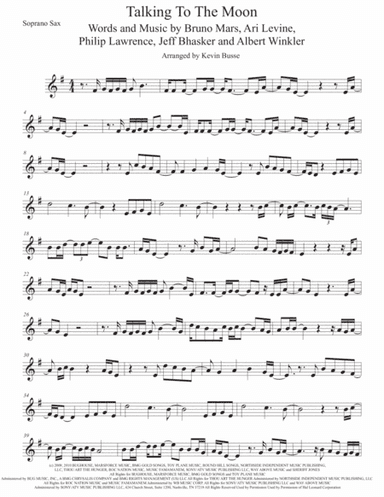 Talking To The Moon (arr. Kevin Busse)
