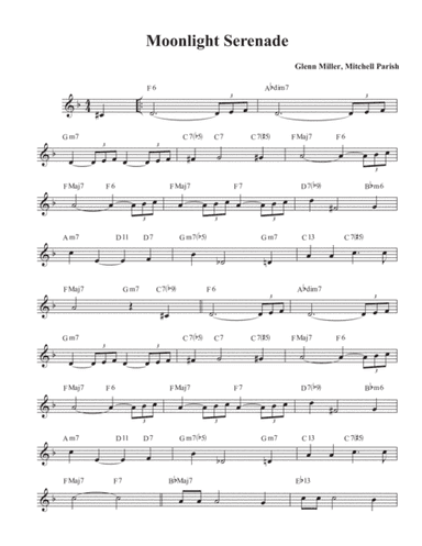 Moonlight Serenade (arr. David M Fagnant)