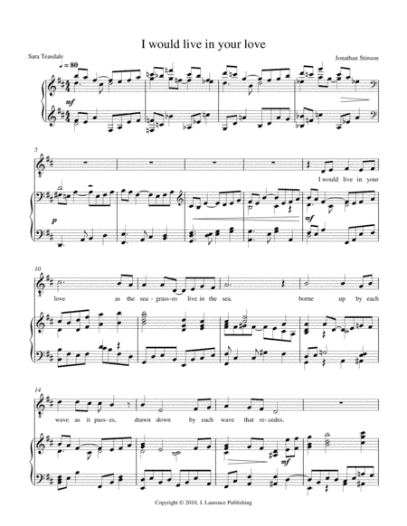 Silent Music of Infinity