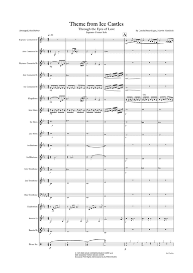 Theme From Ice Castles (through The Eyes Of Love) (arr. John Barber)
