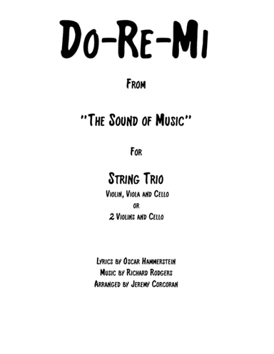 Do-Re-Mi (arr. Jeremy Corcoran)
