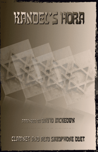 Kandel's Hora, Klezmer tune for Clarinet and Alto Saxophone Duet (arr. David McKeown)