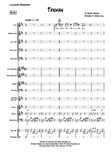 Taxman (arr. Andrew Will)