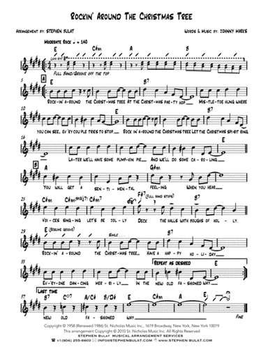 Rockin' Around The Christmas Tree (arr. Stephen Bulat)