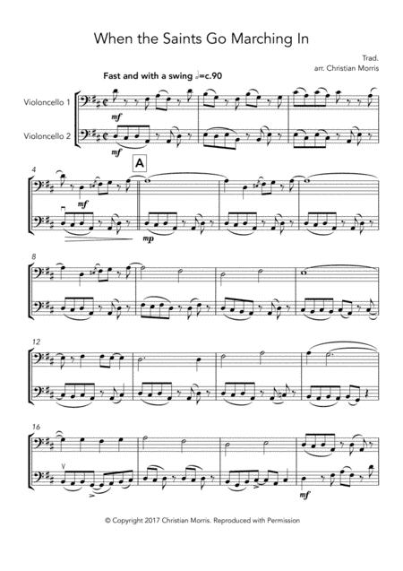 When The Saints Go Marching In (Fantasy) (arr. Hoopla Sheet Music)