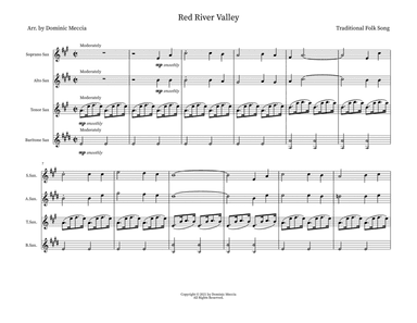Red River Valley (arr. Dominic Meccia)