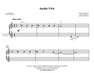 Surfin Usa (arr. Maria Colletti)