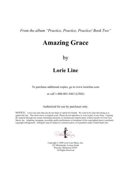 Amazing Grace - EASY! (arr. Lorie Line)