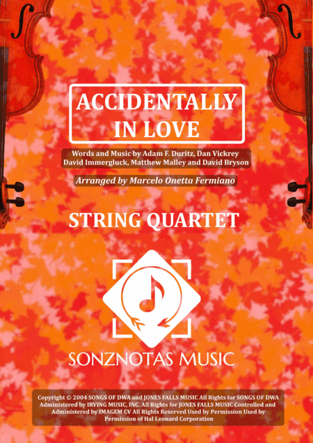 Accidentally In Love (arr. Marcelo Onetta Fermiano)