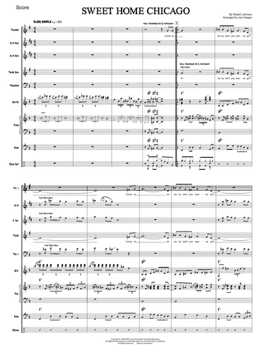Sweet Home Chicago (arr. Joseph Hasper)