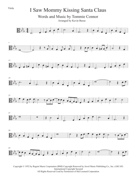 I Saw Mommy Kissing Santa Claus (arr. Kevin Busse)