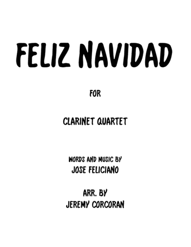 Feliz Navidad (arr. Jeremy Corcoran)