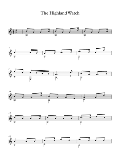 The Highland Watch - Traditional Scottish Song (arr. Milan Mitic)
