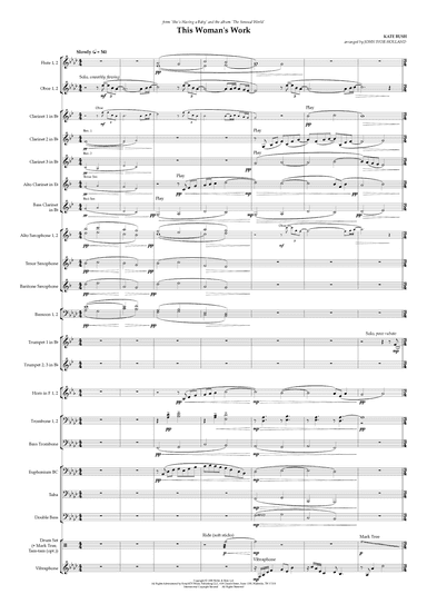 This Woman's Work (arr. John Ivor Holland)