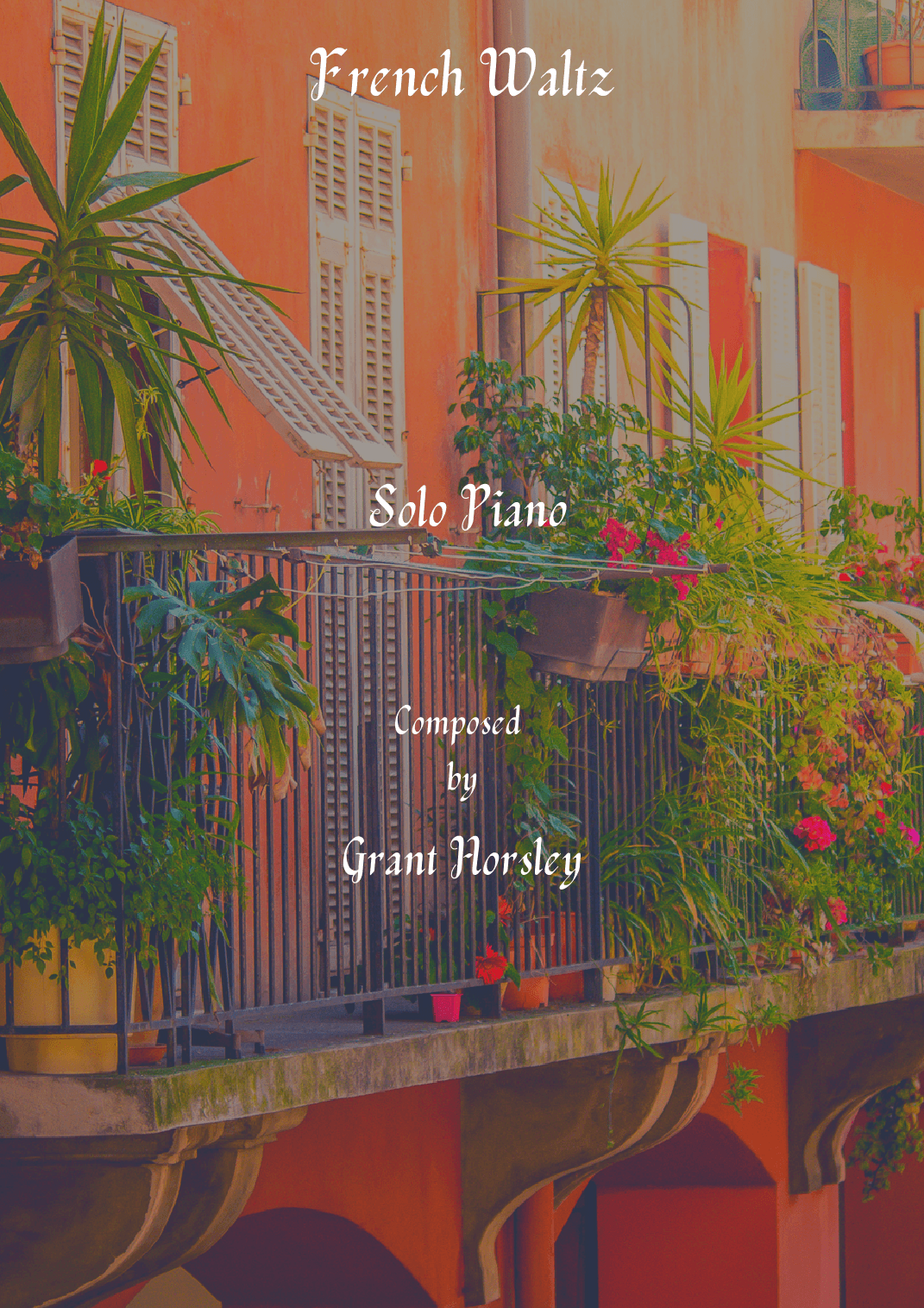 French Waltz. Solo piano- Advanced Intermediate