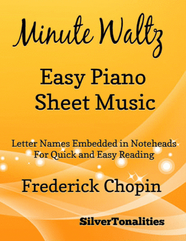 Minute Waltz Easy Piano Sheet Music (arr. SilverTonalities)