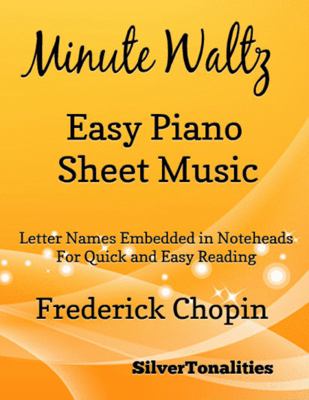 Minute Waltz Easy Piano Sheet Music (arr. SilverTonalities)