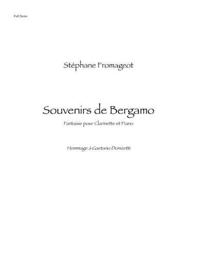 Souvenirs de Bergamo