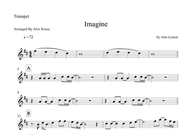 Imagine (arr. Alex Souza)