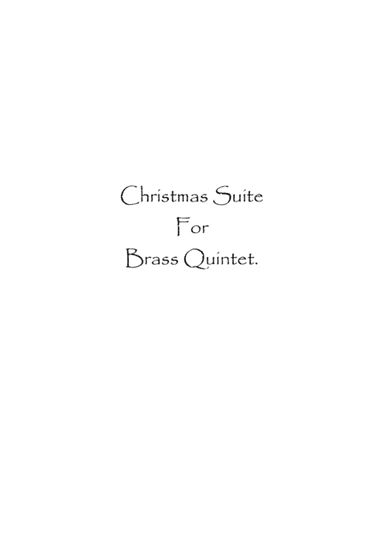 Christmas Suite (arr. Spence Bundy)