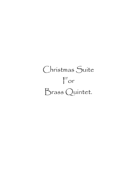 Christmas Suite (arr. Spence Bundy)