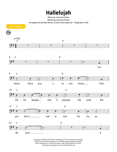 Hallelujah (arr. Best Music Coach)