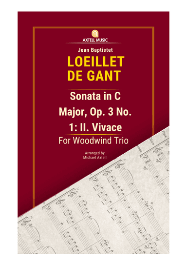 Sonata in C Major, Op. 3 No. 1: II. Vivace (arr. Michael Axtell)