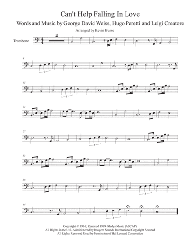 Can't Help Falling In Love (arr. Kevin Busse)